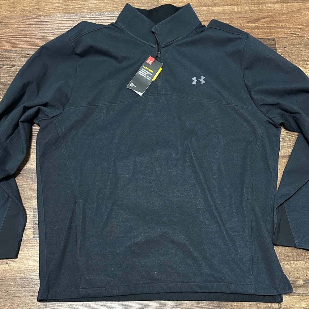 Under Armour Black Quarter-Zip Pullover